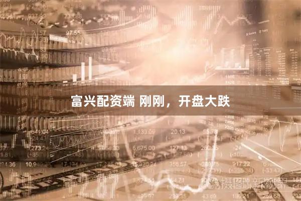 富兴配资端 刚刚，开盘大跌